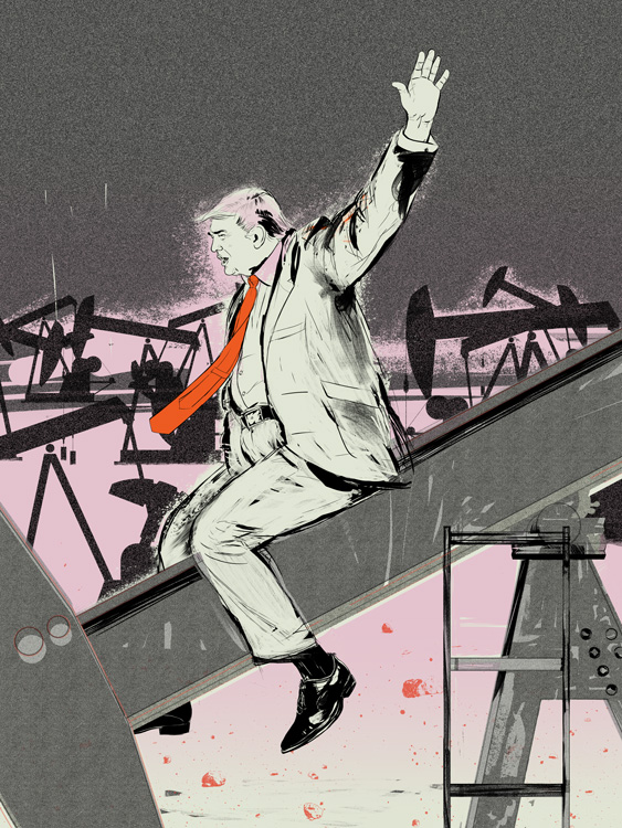 nine drawn portraits in black and white